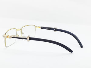 "DRE' 2 CLEAN" Frames (Gold and Black Wood) (Men &women)