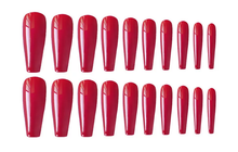 Load image into Gallery viewer, European Style Nails &quot;Spicy Red&quot; Long
