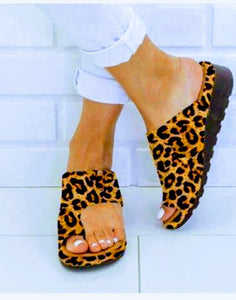 "Leopard Sandals"